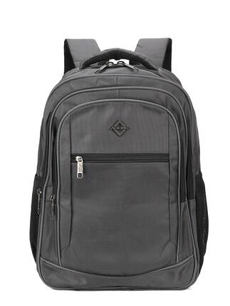 Sac à Dos Aoking Noir Unisexe avec Fermeture Éclair - 33x45x15 cm Multipoches