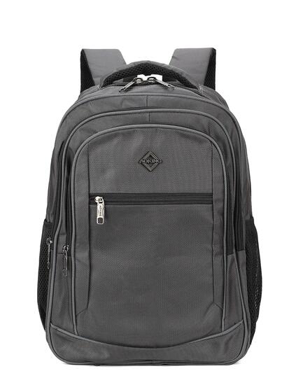 Sac à Dos Aoking Noir Unisexe avec Fermeture Éclair - 33x45x15 cm Multipoches
