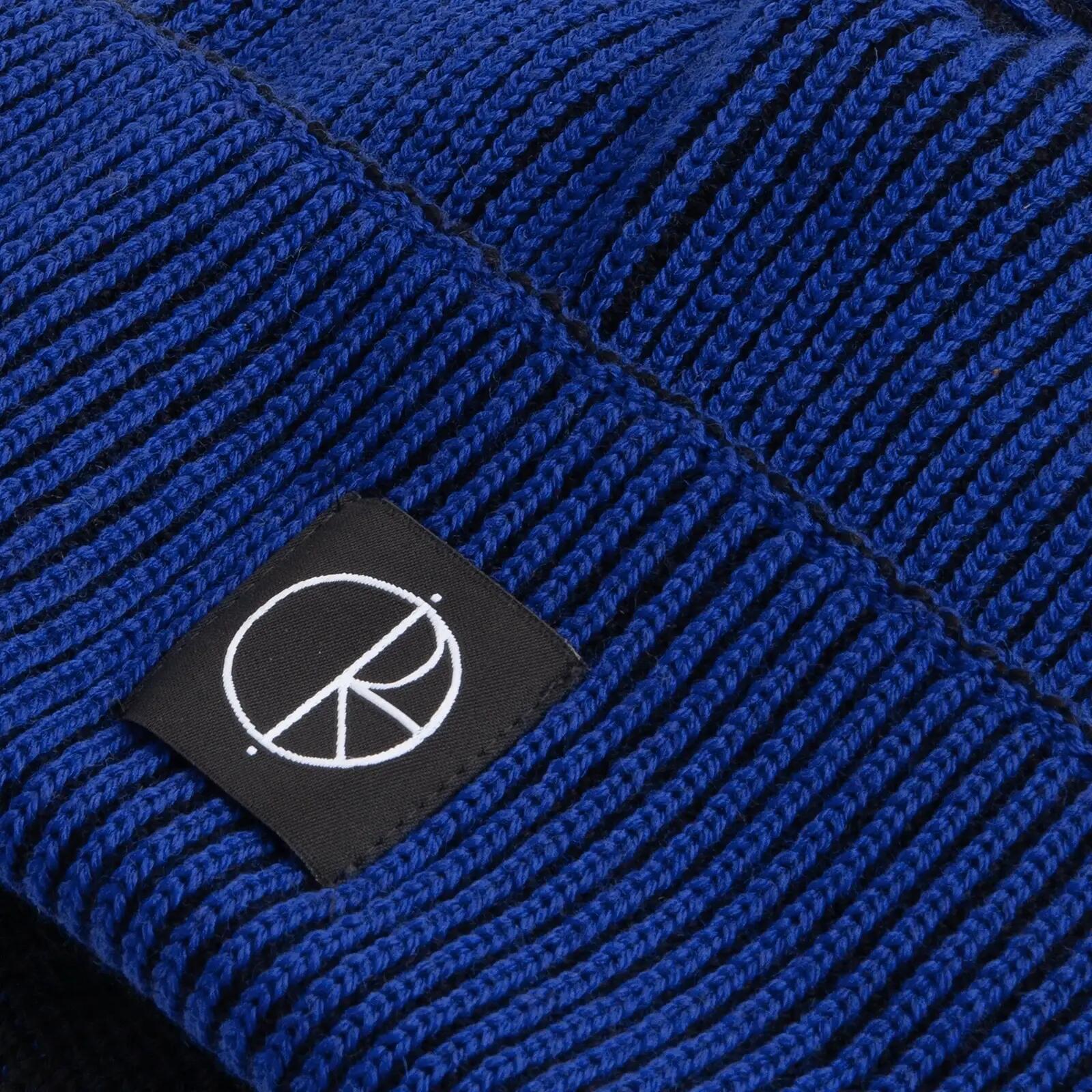 Gorro Polar Skate Co Lines Azul Egípcio/Preto 3/3
