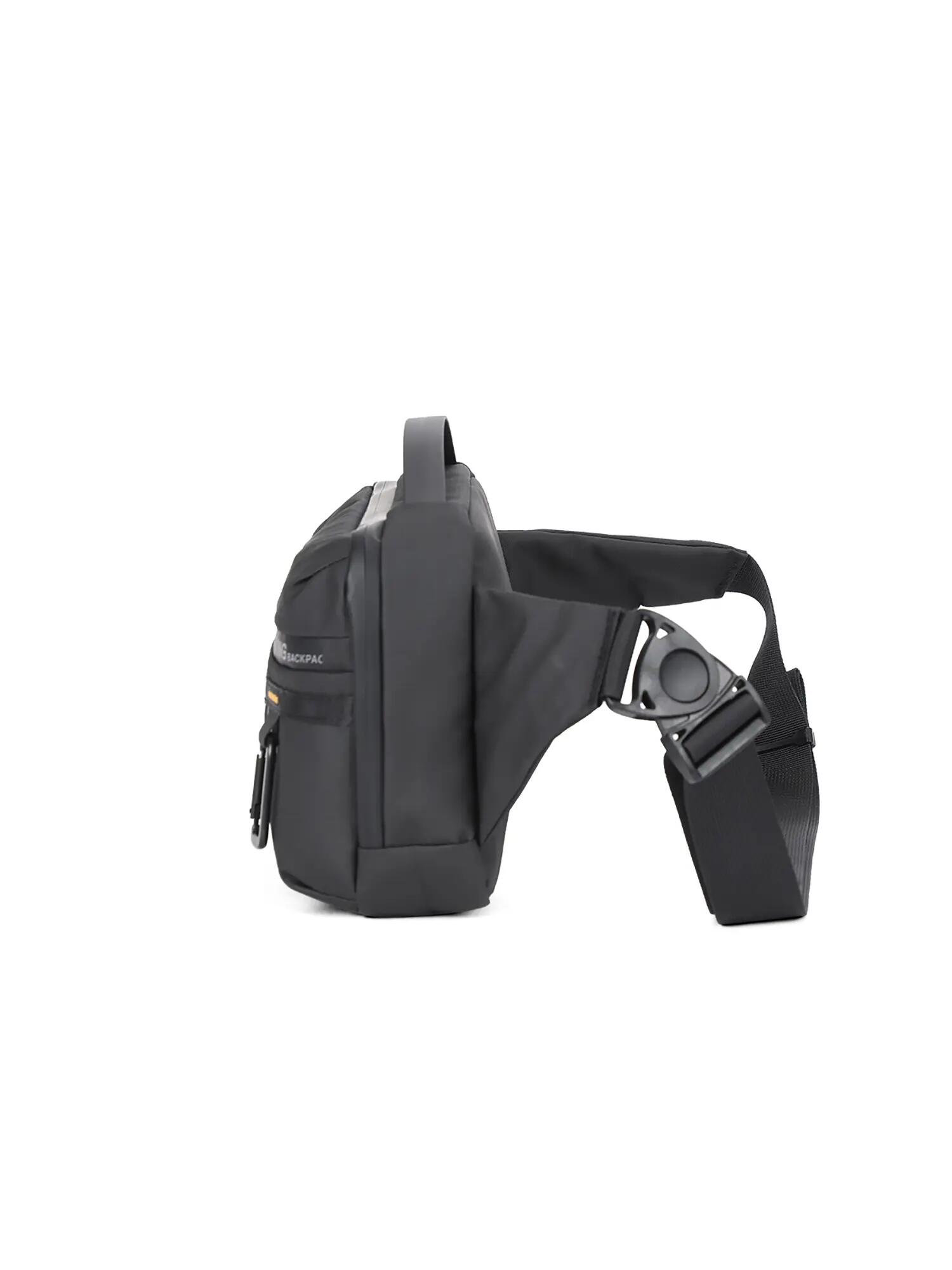 Černý Ledvinka Aoking se Zipem - Nastavitelný Popruh Unisex 4/6
