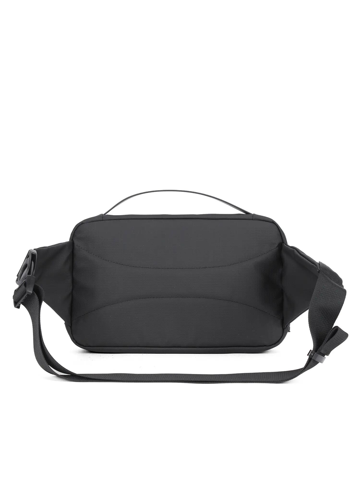 Černý Ledvinka Aoking se Zipem - Nastavitelný Popruh Unisex 3/6