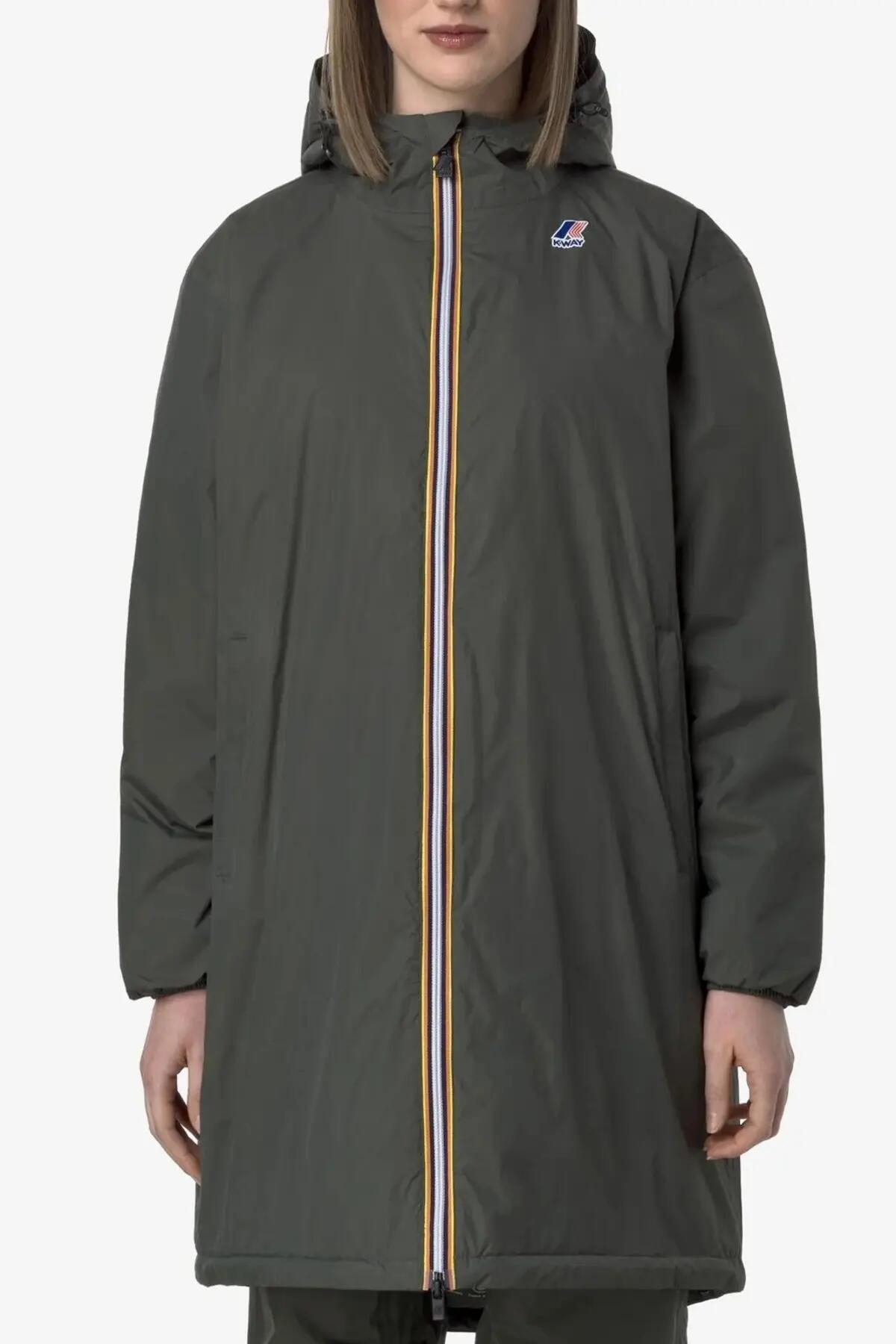 Parka Uomo K-Way Le Vrai 4.0 Eiffel East Warm con Cappuccio Foderato 5/6