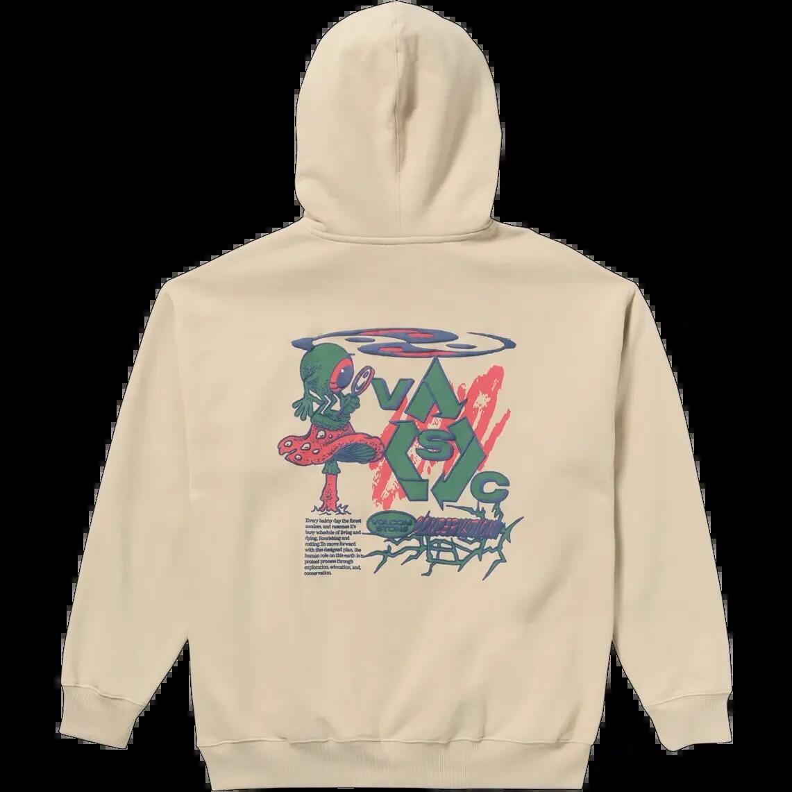Sweater Volcom VSC Tripper Licht Beige 8/8