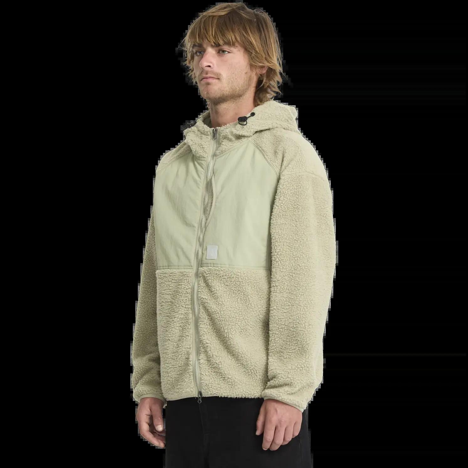 Sweatshirt Volcom Nomaa Sherpa Chá Verde 6/7