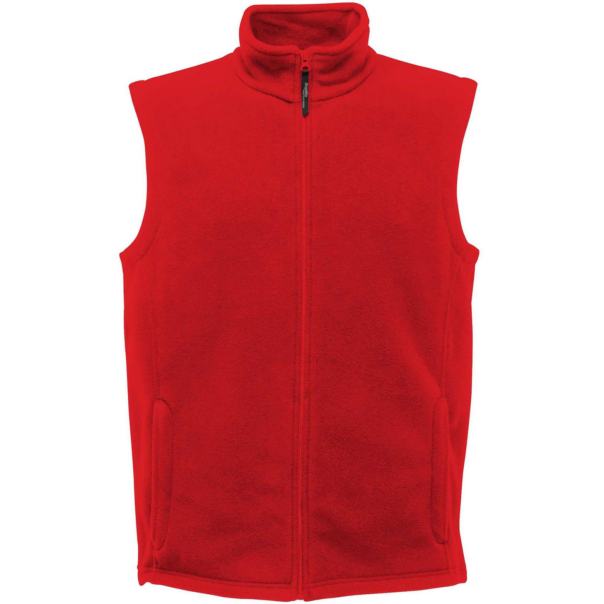 REGATTA Mens 210 Microfleece Bodywarmer / Gilet (Classic Red)