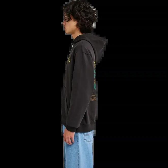 Sudadera Rvca Iris Negro 3/8