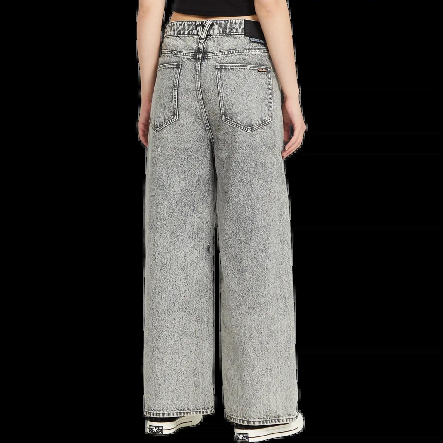 Pantalón Volcom Beeggy Denim Pants Gris 2/2