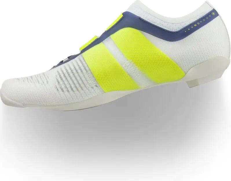 Fizik Vega Carbon Schoenen Wit/Geel Fluo 4/7