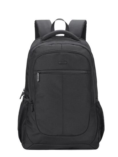 Sac à Dos Aoking Noir Unisexe - Fermeture Éclair et Poches Multifonctionnelles