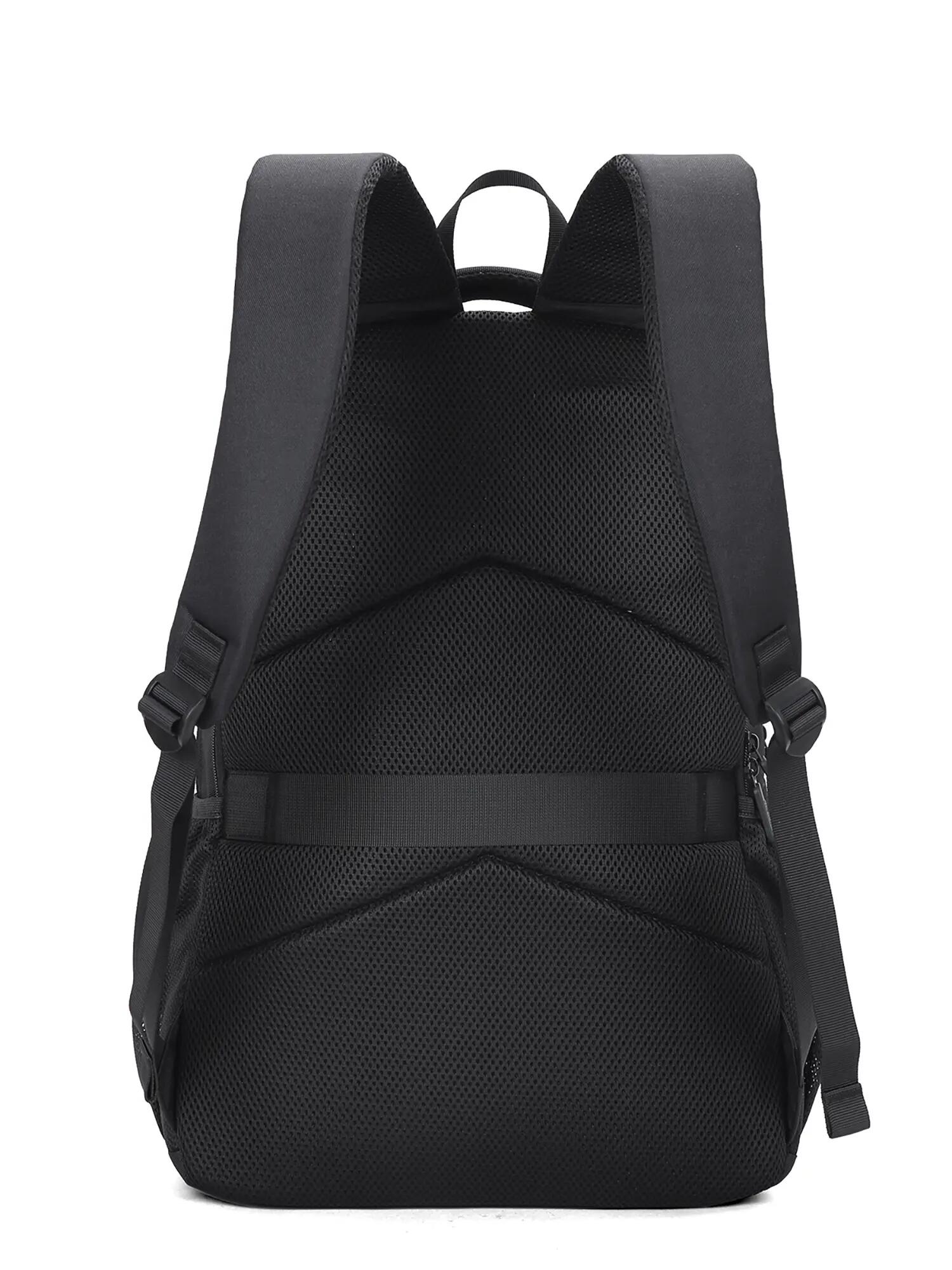 Sac à Dos Aoking Noir Polyester Fermeture Zip Poches Multifonctionnelles 36x50 4/6