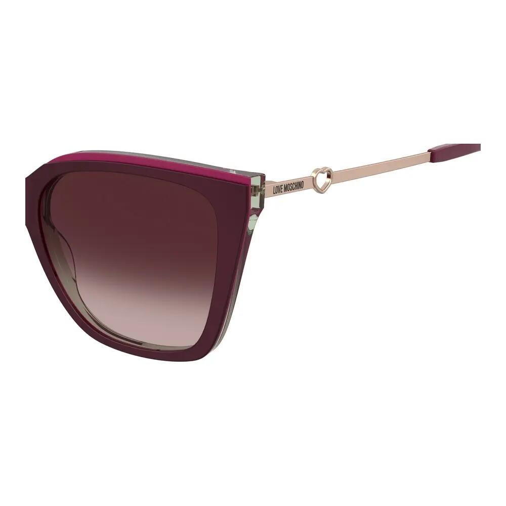 Lunettes de Soleil Love Moschino MOL094/S 9KF en Acétate Femme 56 mm 3/3
