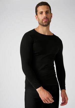 T-shirt thermique Thermolactyl col rond, côtes molletonnées