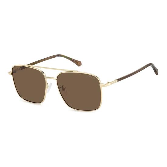 Lunettes de Soleil Polaroid PLD 4192/G/S/X J5G Polarisées en Métal Homme 59 mm