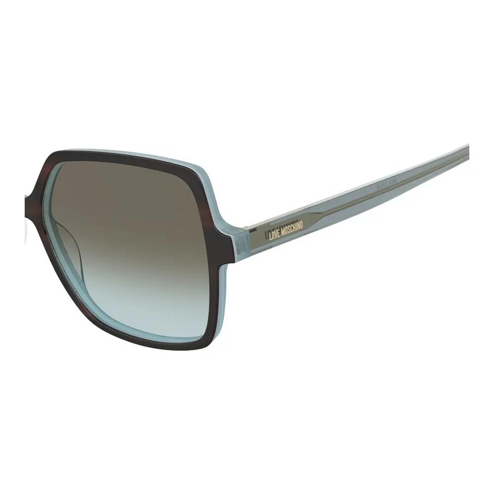 Lunettes de Soleil Love Moschino MOL102/S OFD en Acétate Femme 57 mm 3/3