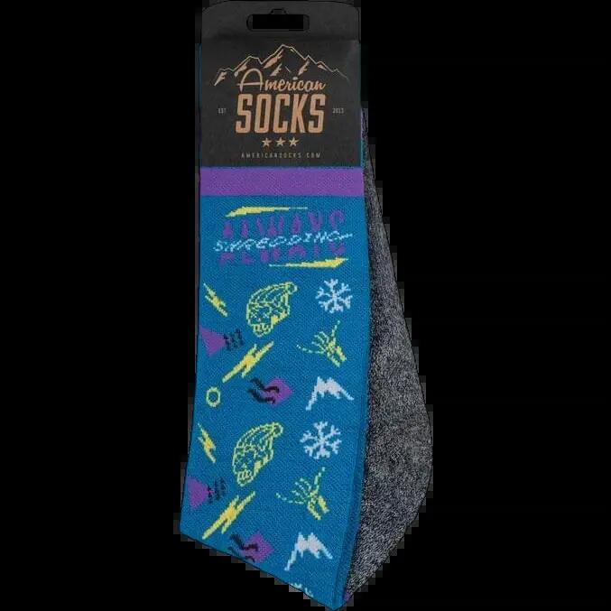 American Socks Always Shredding Blu 2/7