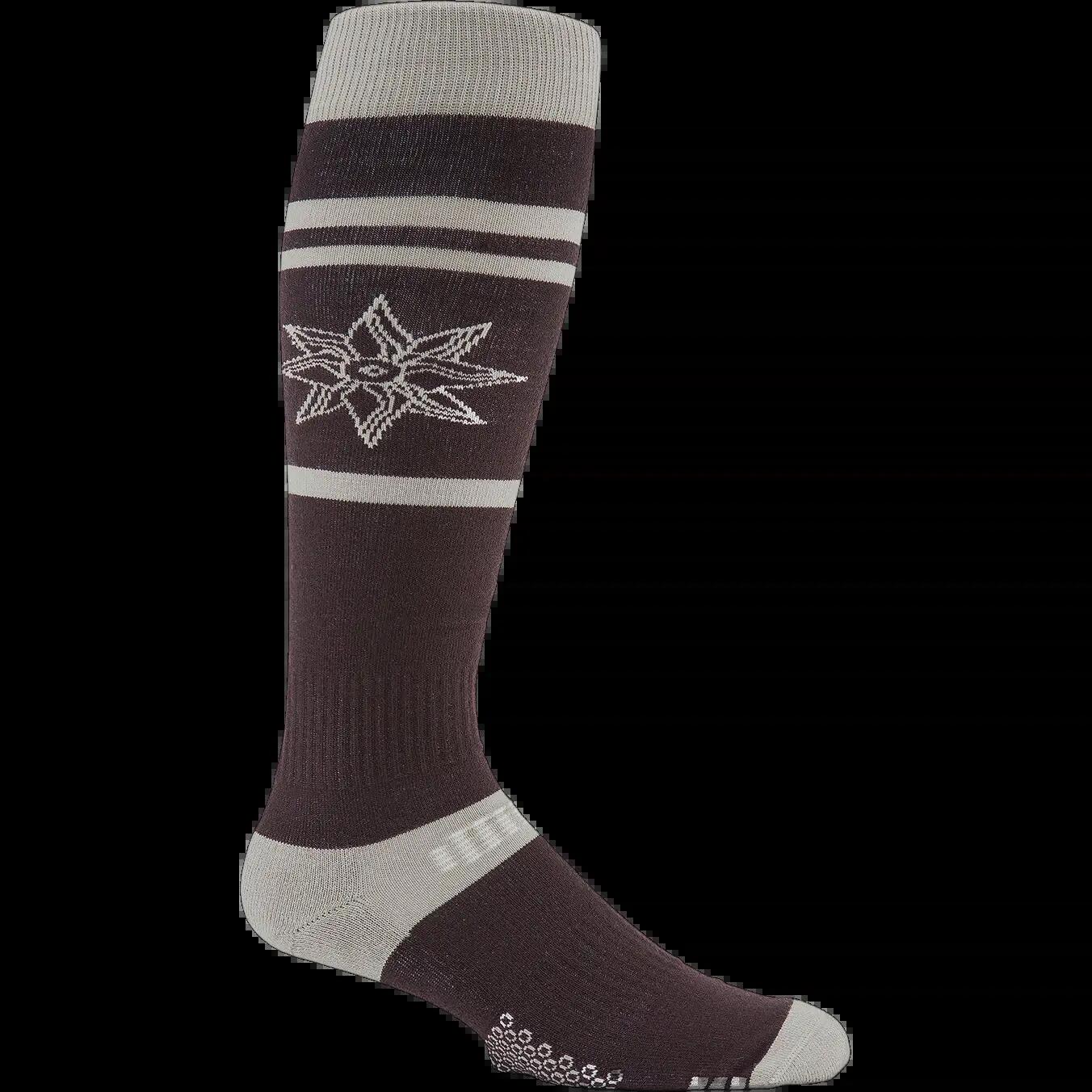 Calcetines de snowboard Volcom Cave Socks Brown 2/3