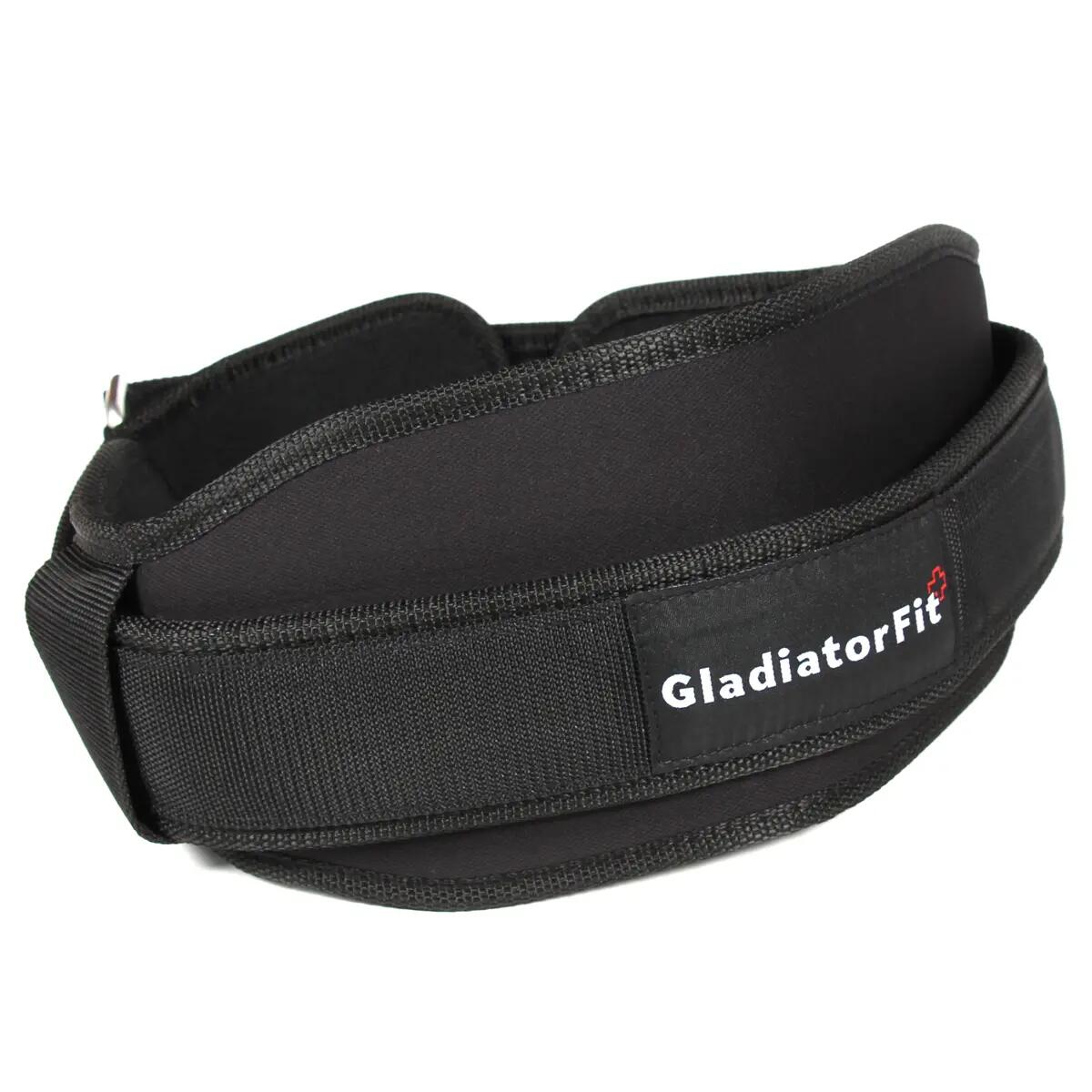 Ceinture de musculation pour lombaire en nylon "Weightlifting Belt" GladiatorFit 3/3