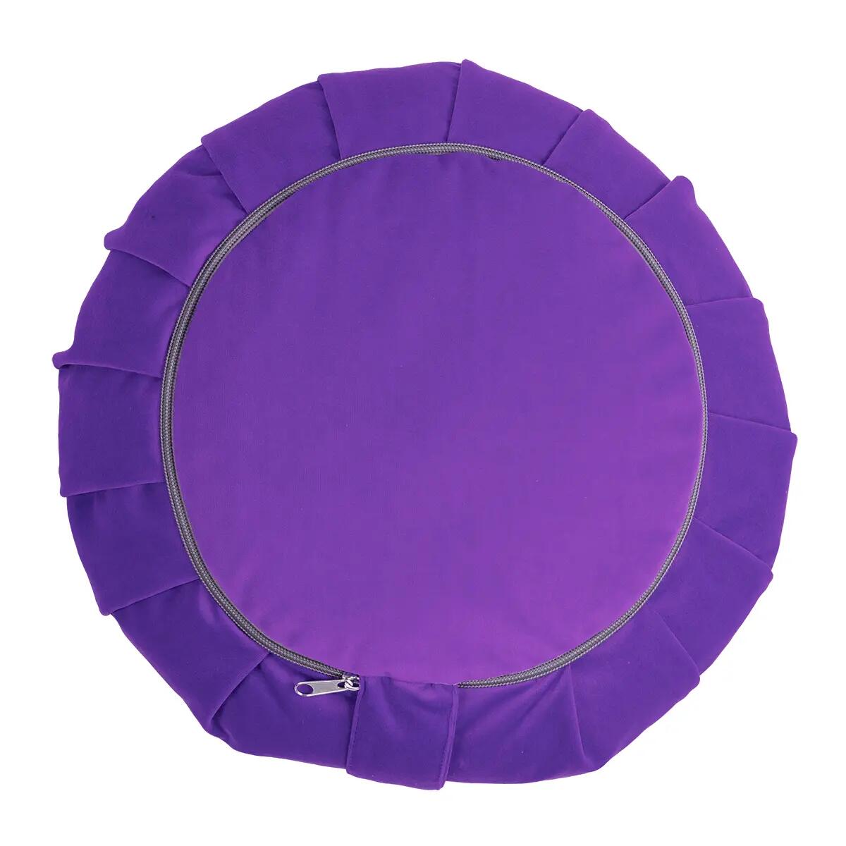 Almofada de meditação Zafu Zen em algodão Ø 35cm JustFit 4/5