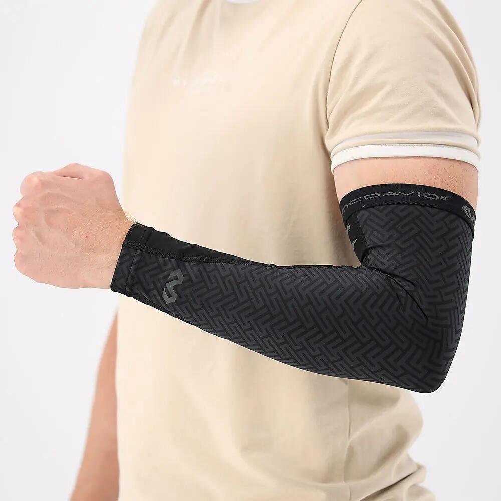 Manchon de compression Dual Layer Mcdavid Noir 4/5