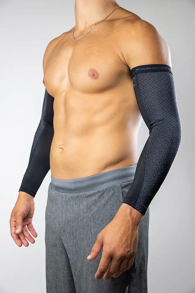 Manchon de compression Dual Layer Mcdavid Noir 3/5