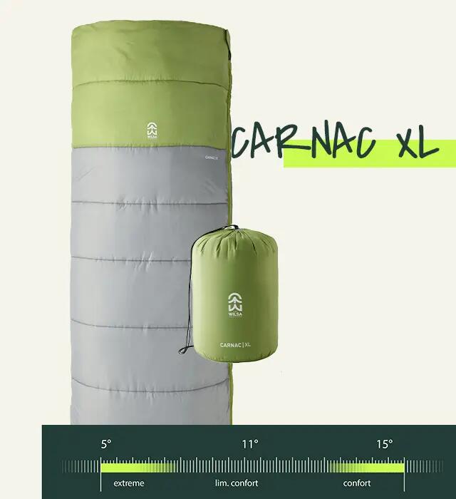 Carnac XL" sleeping bag Wilsa 5/8