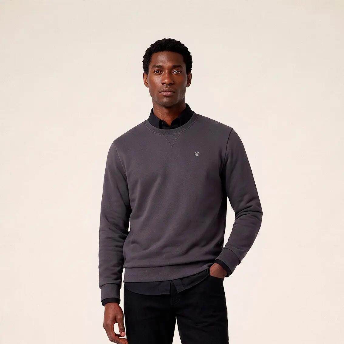 Felpa girocollo French Rib 2/6