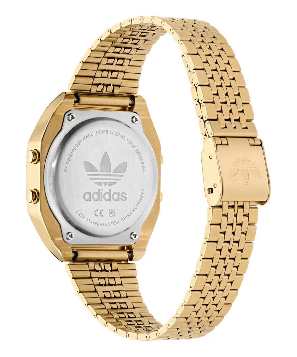 Adidas Originals Digitaal  Horloge Goudkleurig/Blauw AOST26523 2/6