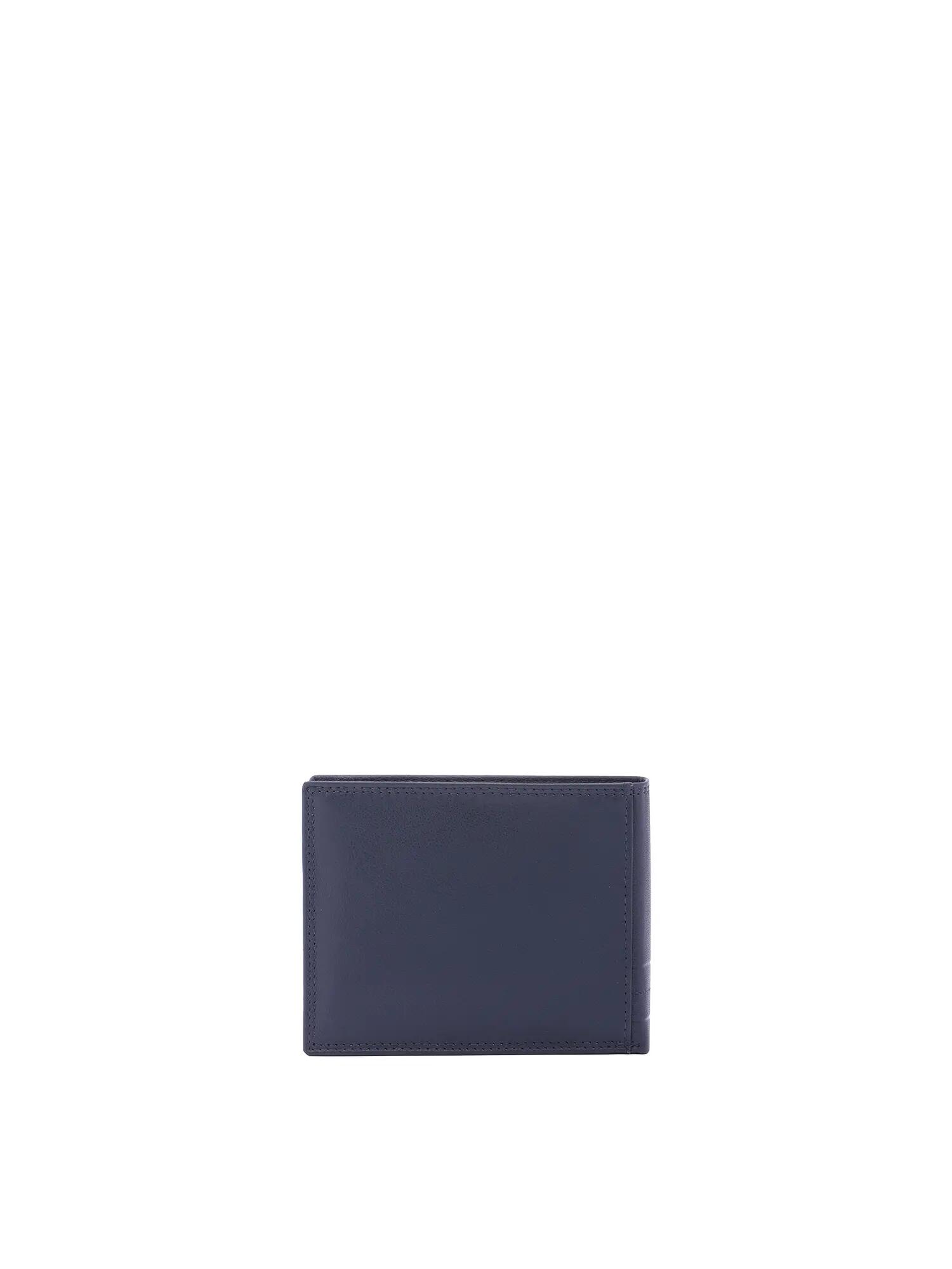 Portefeuille homme Sergio Tacchini cuir véritable noir bleu 3/6