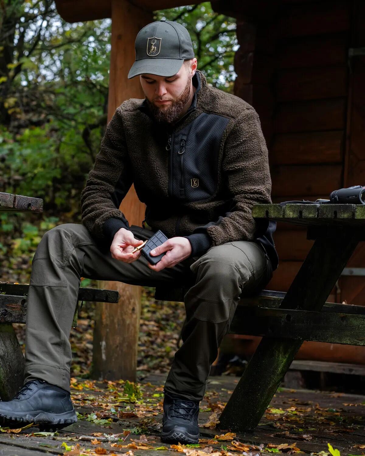 Veste Polaire Molletonnée Deerhunter Rogaland Fiber Pile Marron - 2XL 6/13