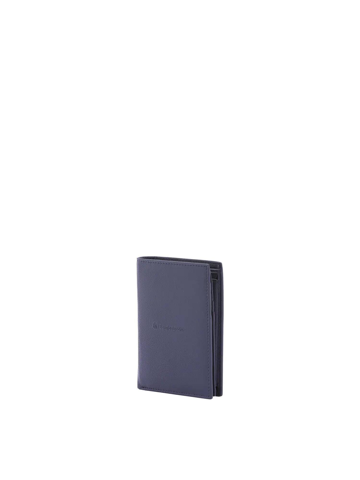 Portefeuille homme cuir véritable Sergio Tacchini bleu noir marron 2/6