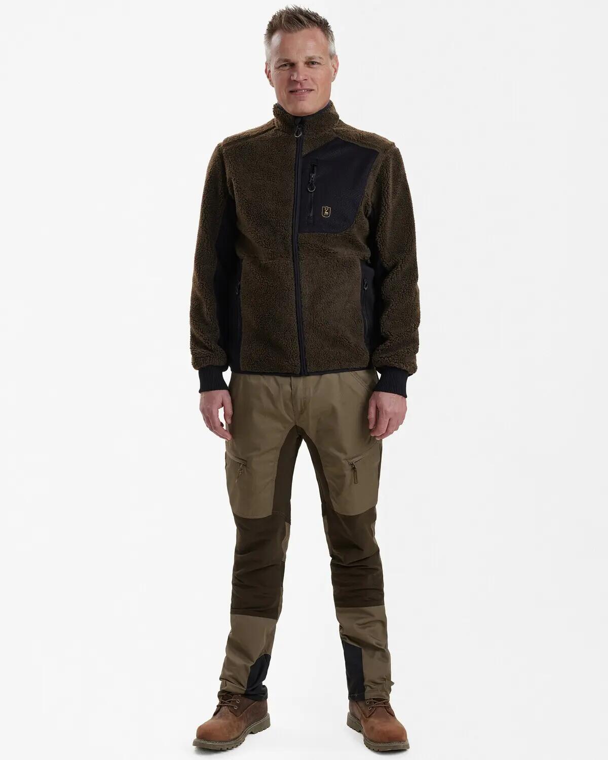 Veste Polaire Molletonnée Deerhunter Rogaland Fiber Pile Marron - 2XL 5/13