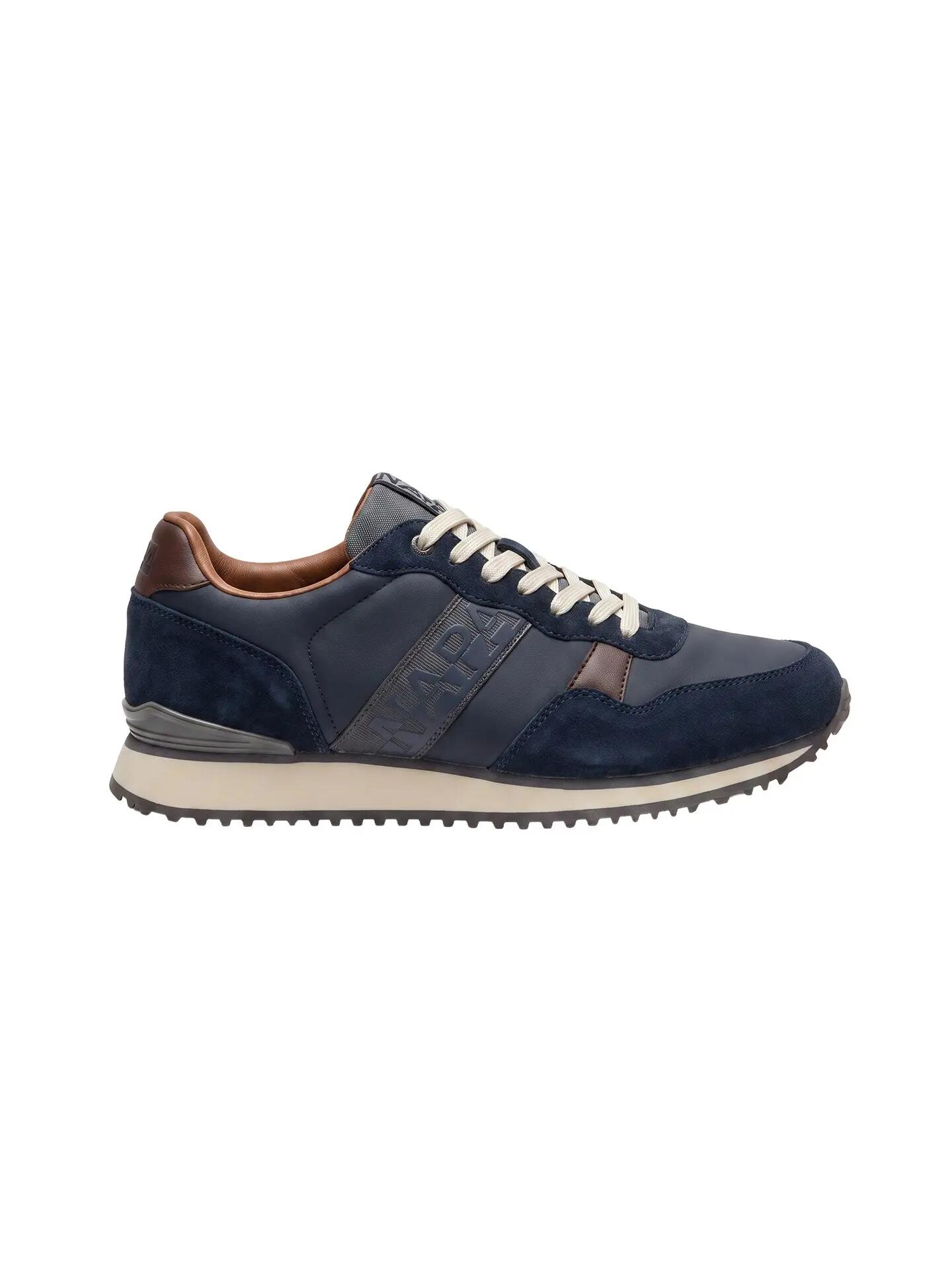 Sneakers Platform Bărbați Napapijri Albastru - Șireturi și Colour Blocking 7/7