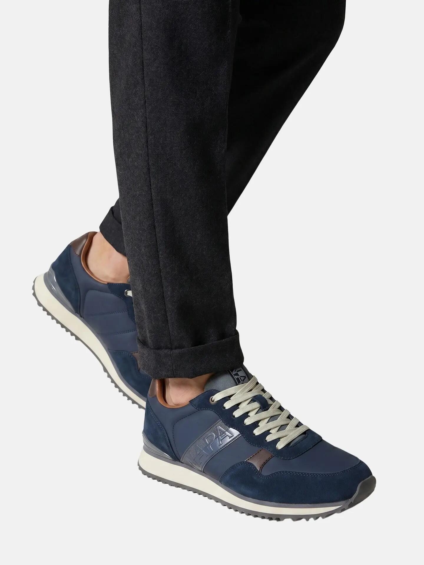 Sneakers Platform Bărbați Napapijri Albastru - Șireturi și Colour Blocking 6/7