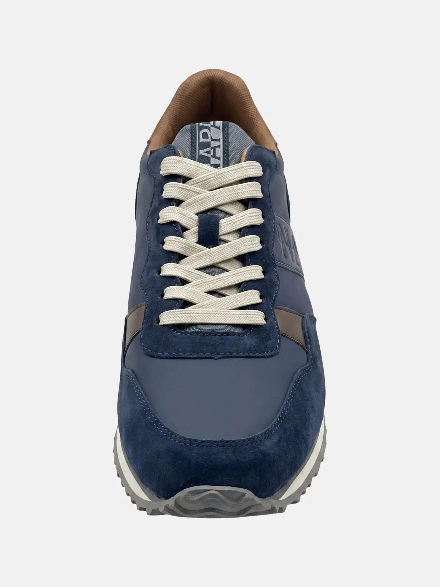 Sneakers Platform Bărbați Napapijri Albastru - Șireturi și Colour Blocking 5/7