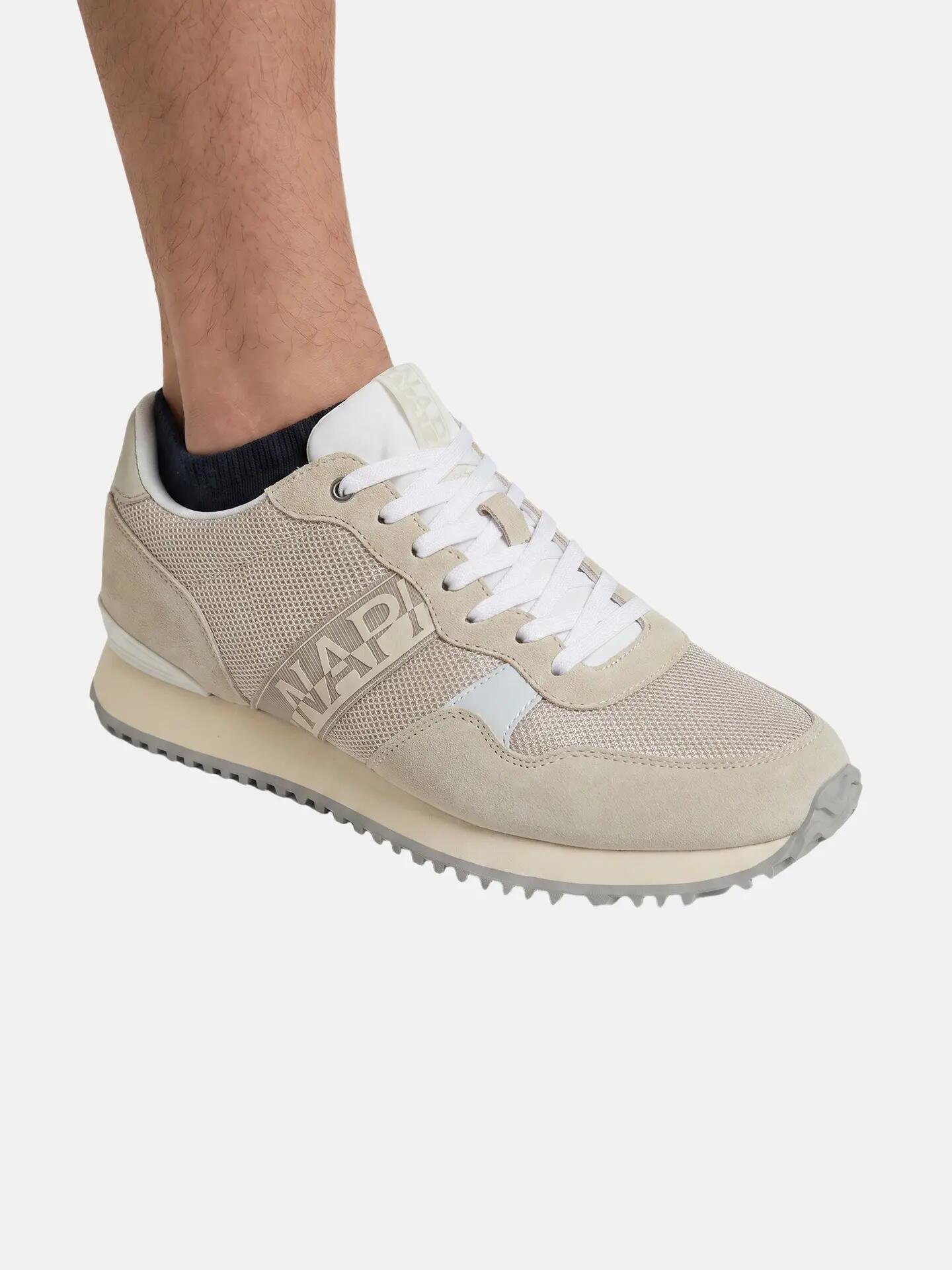 Herren Sneakers Caspia Platform Beige - Napapijri Polyurethan 6/6