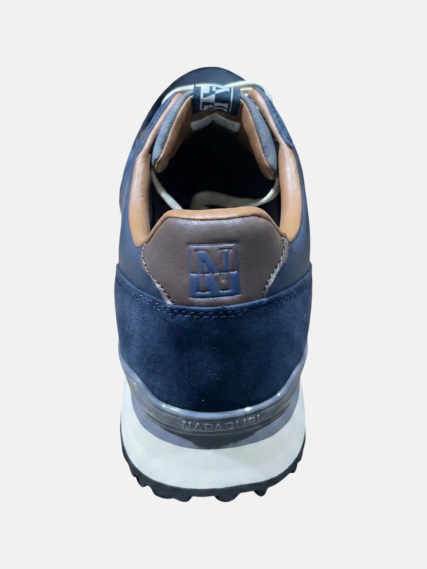 Sneakers Platform Bărbați Napapijri Albastru - Șireturi și Colour Blocking 2/7