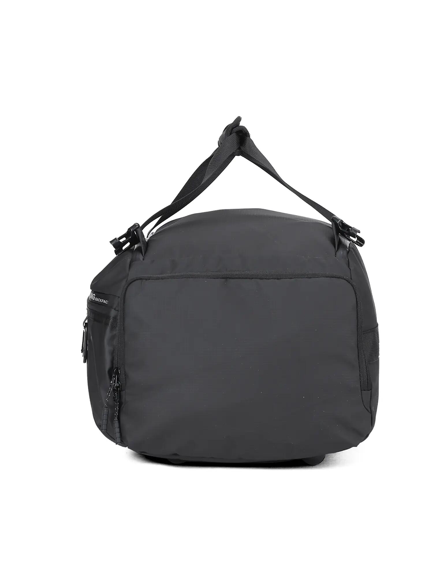 Sac de Voyage Noir Aoking avec Fermeture Éclair - Duffel 49x25.5x28 cm 3/6