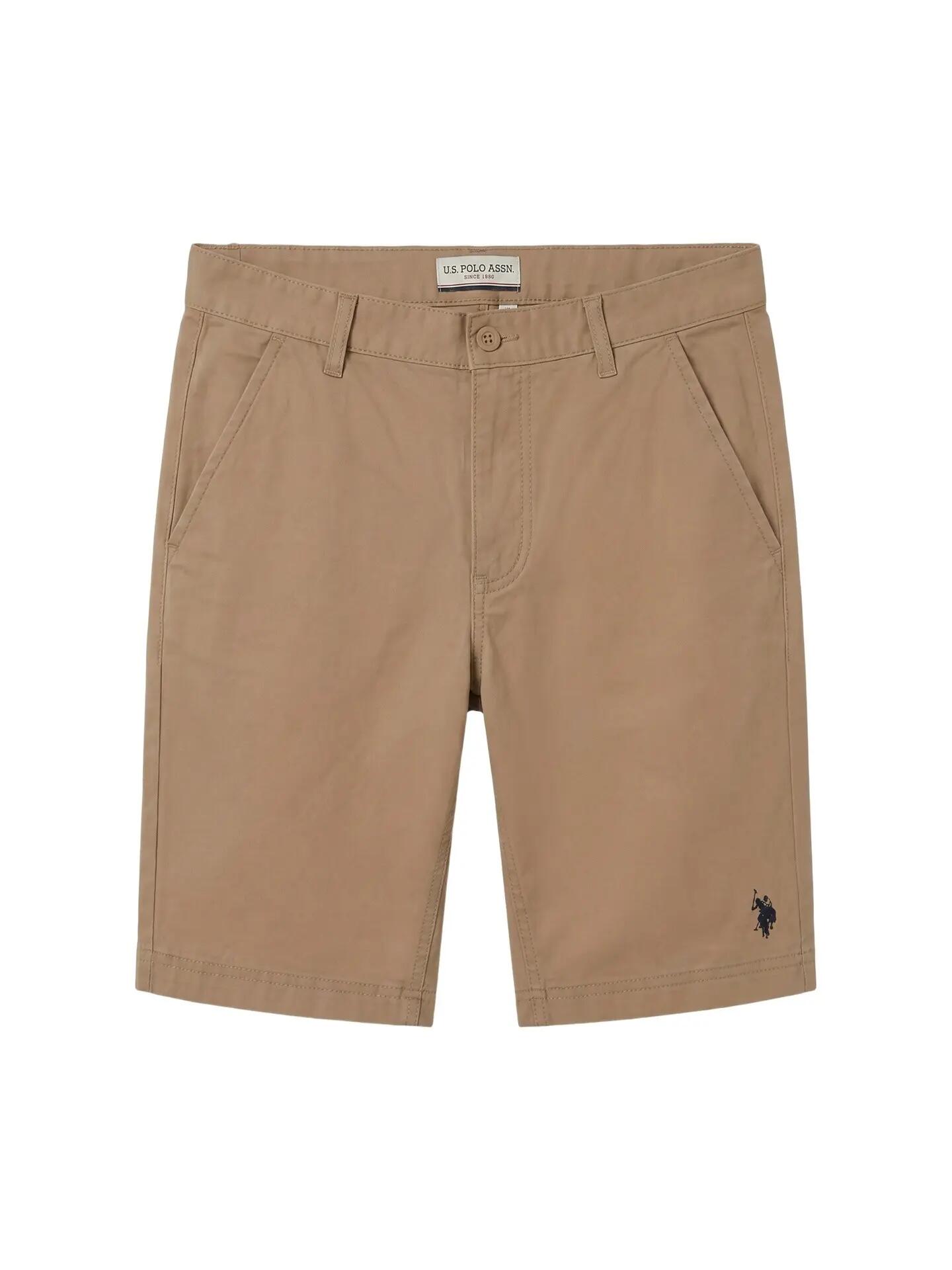 Shorts U.S. Polo Assn. Hombre Algodón Elastano Beige 6/6