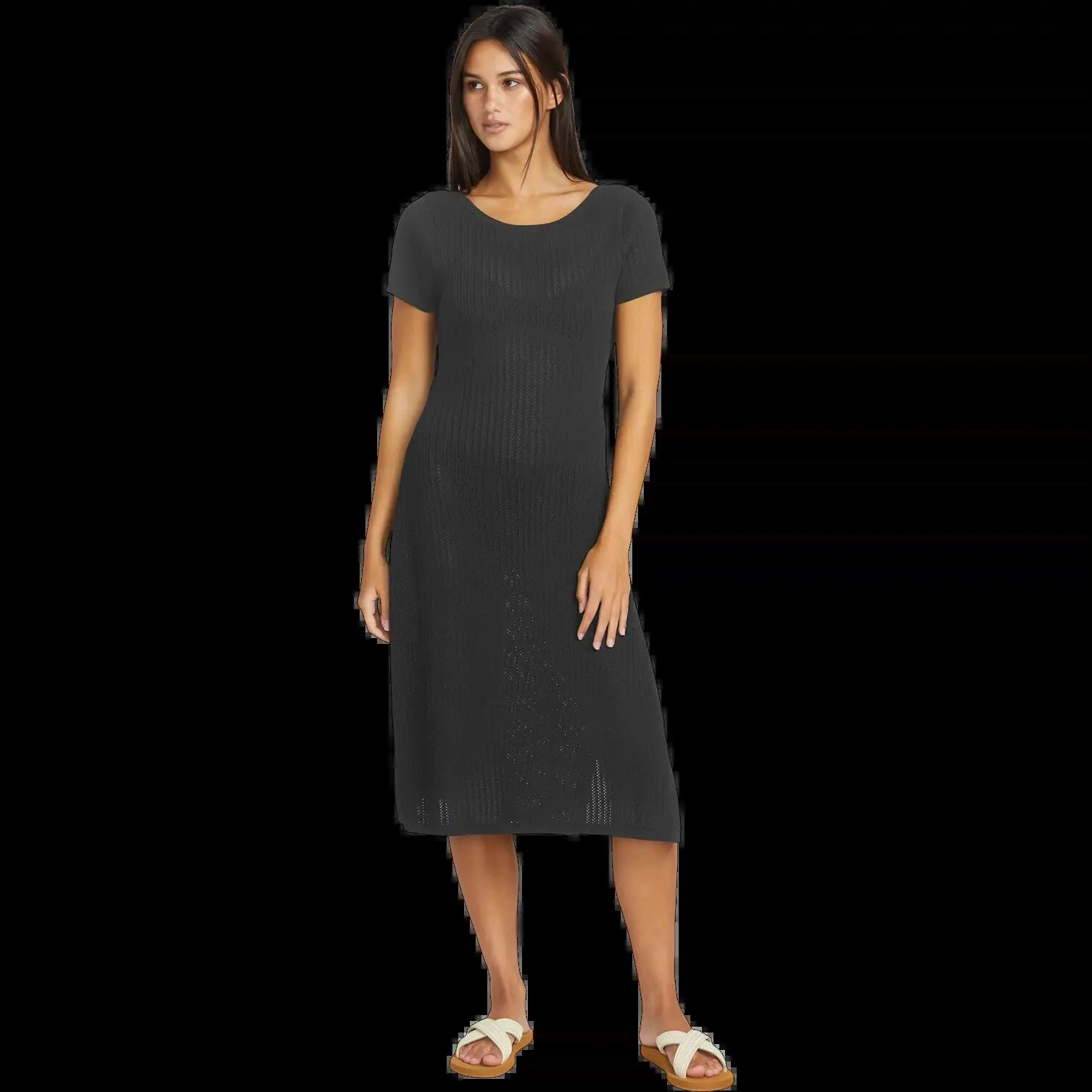 Vestido Volcom Meshy Beach Cover Up Negro 2/2