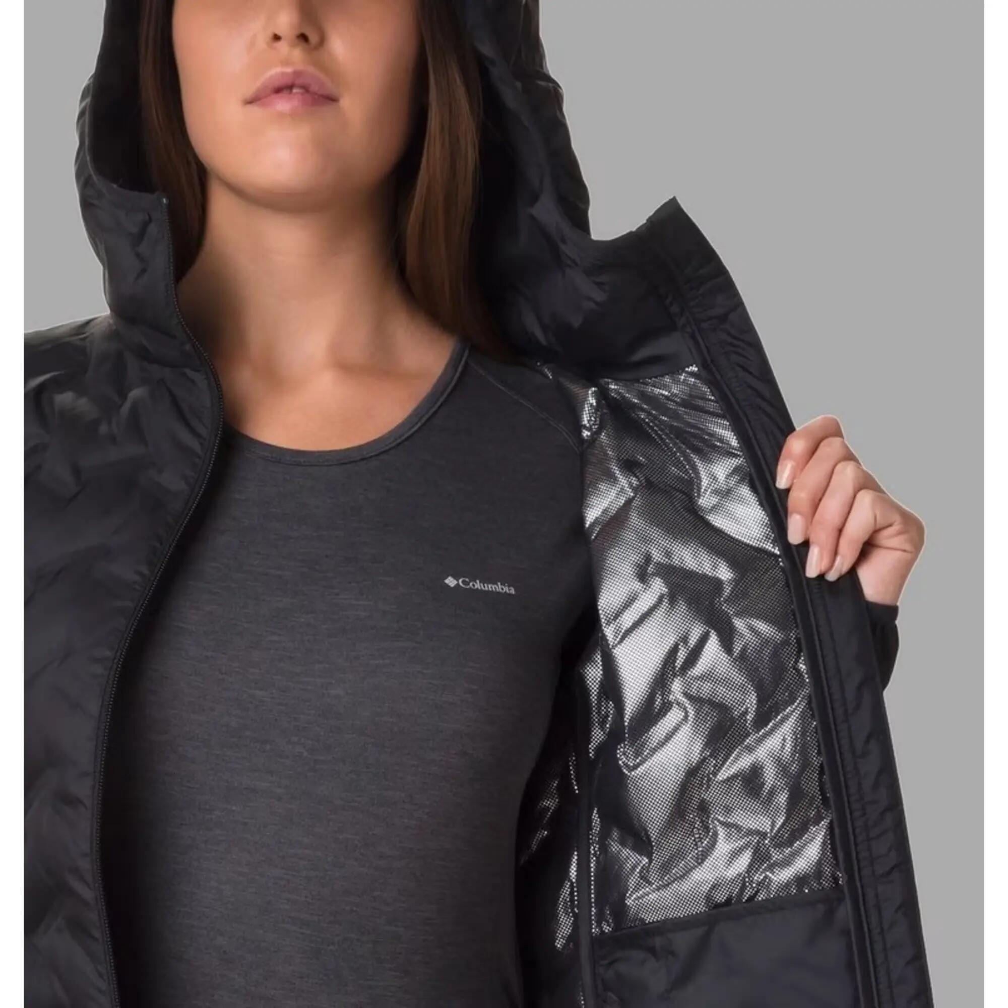 Columbia Delta Ridge Ii Down Hooded Jacket Kabát Nő 5/5