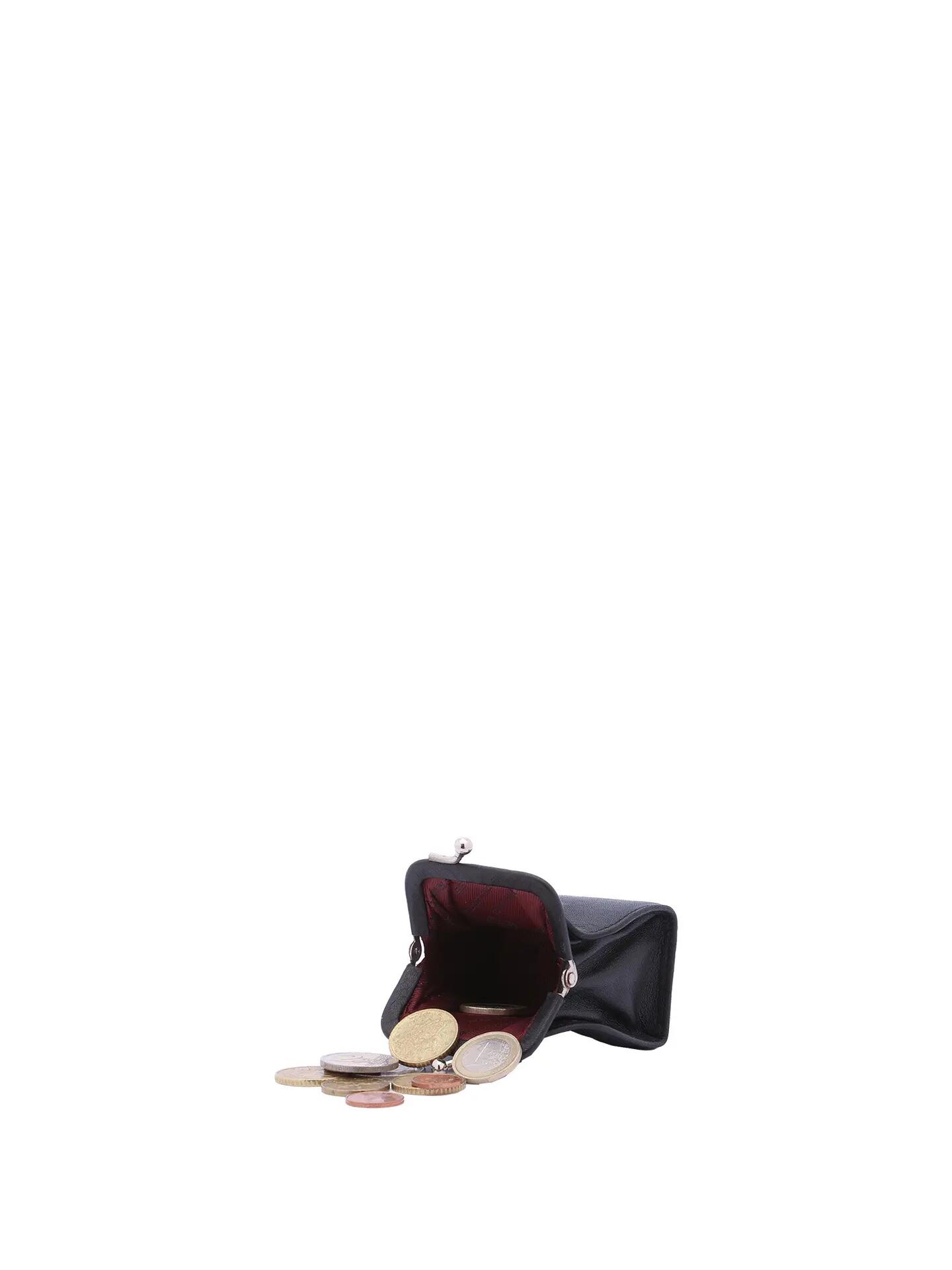Portefeuille femme Sergio Tacchini cuir véritable noir 5/5