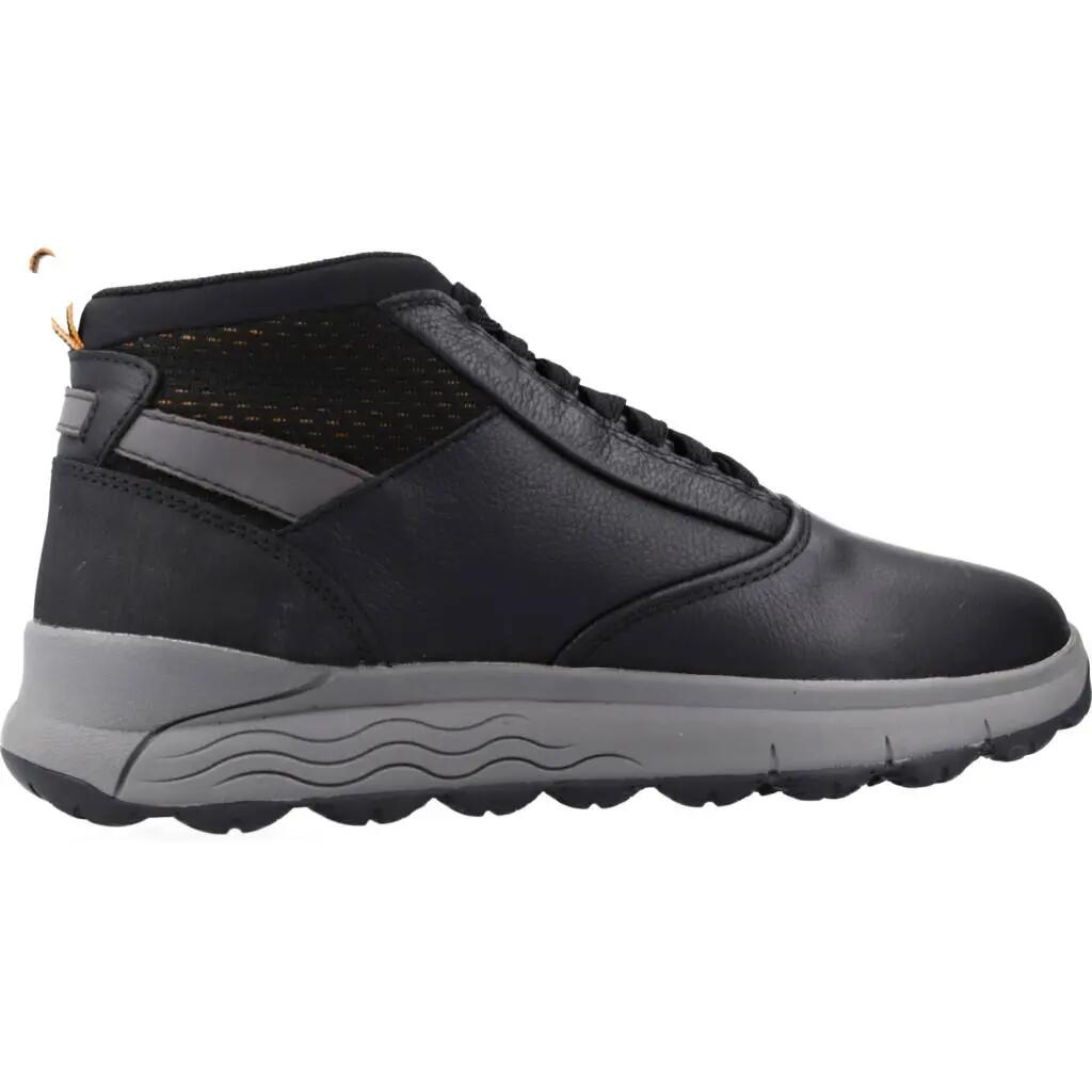 Zapatillas hombre marcha cuero y textil U SPHERICA 4X4 B ABX negras 4/5