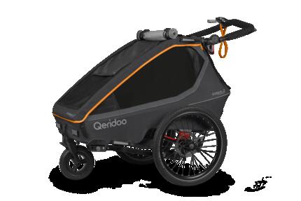 Remorque vélo Qeridoo Kidgoo 2 Sport Gen 2