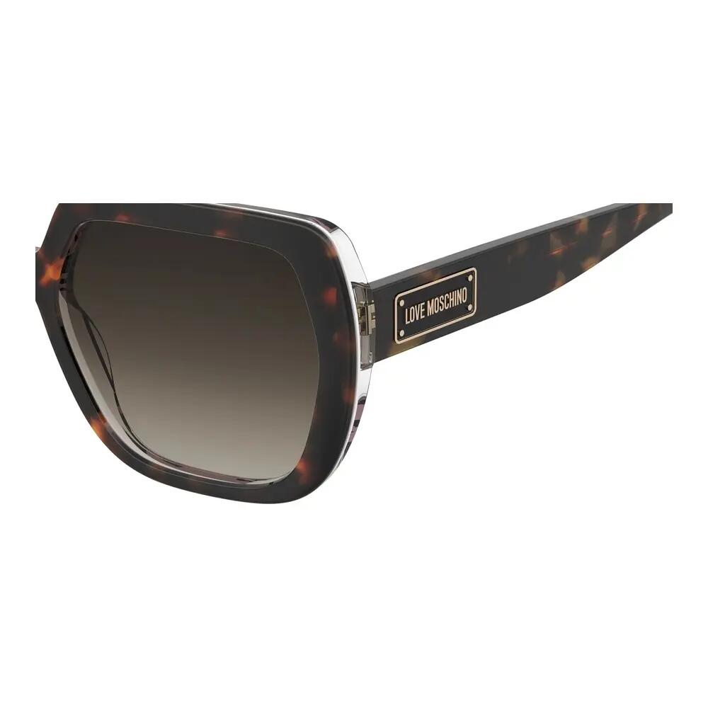 Ochelari de Soare Love Moschino MOL082/S MAP din Acetat Femei 56 mm 3/3