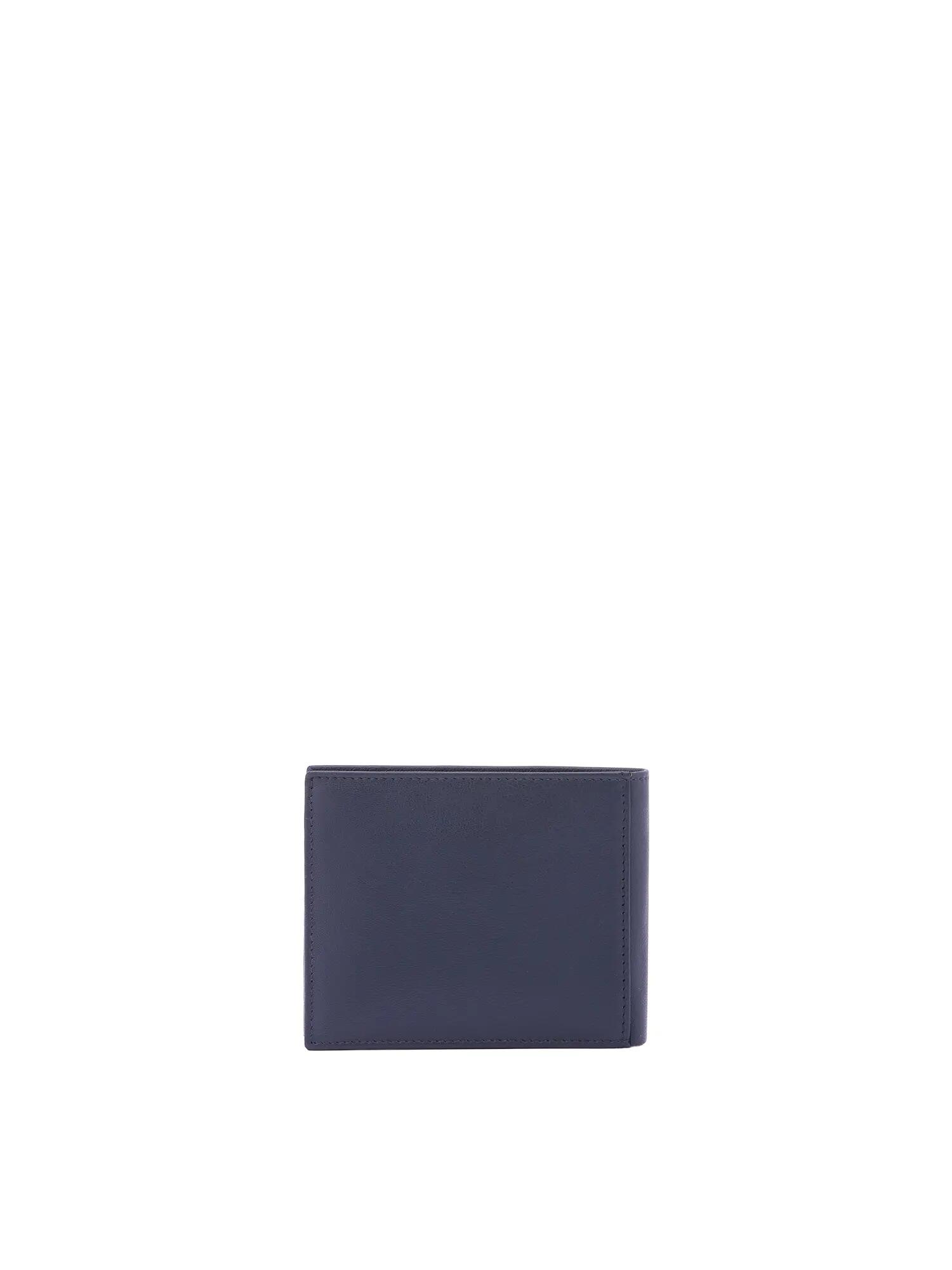 Portefeuille homme Sergio Tacchini cuir véritable bleu noir marron 3/6