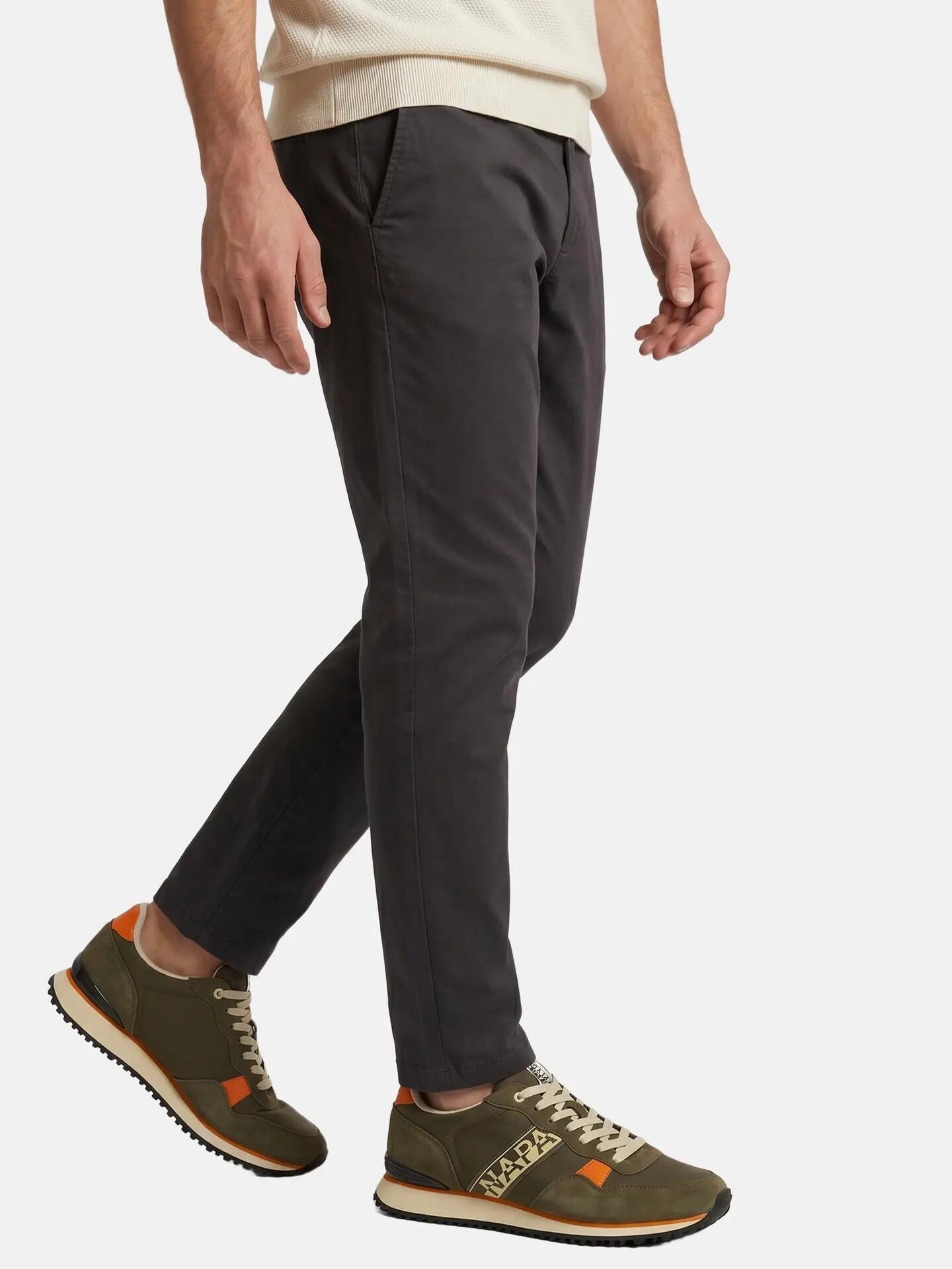 Napapijri Heren Sneakers Bruin Grijs met Veters - Platform Casual 6/6