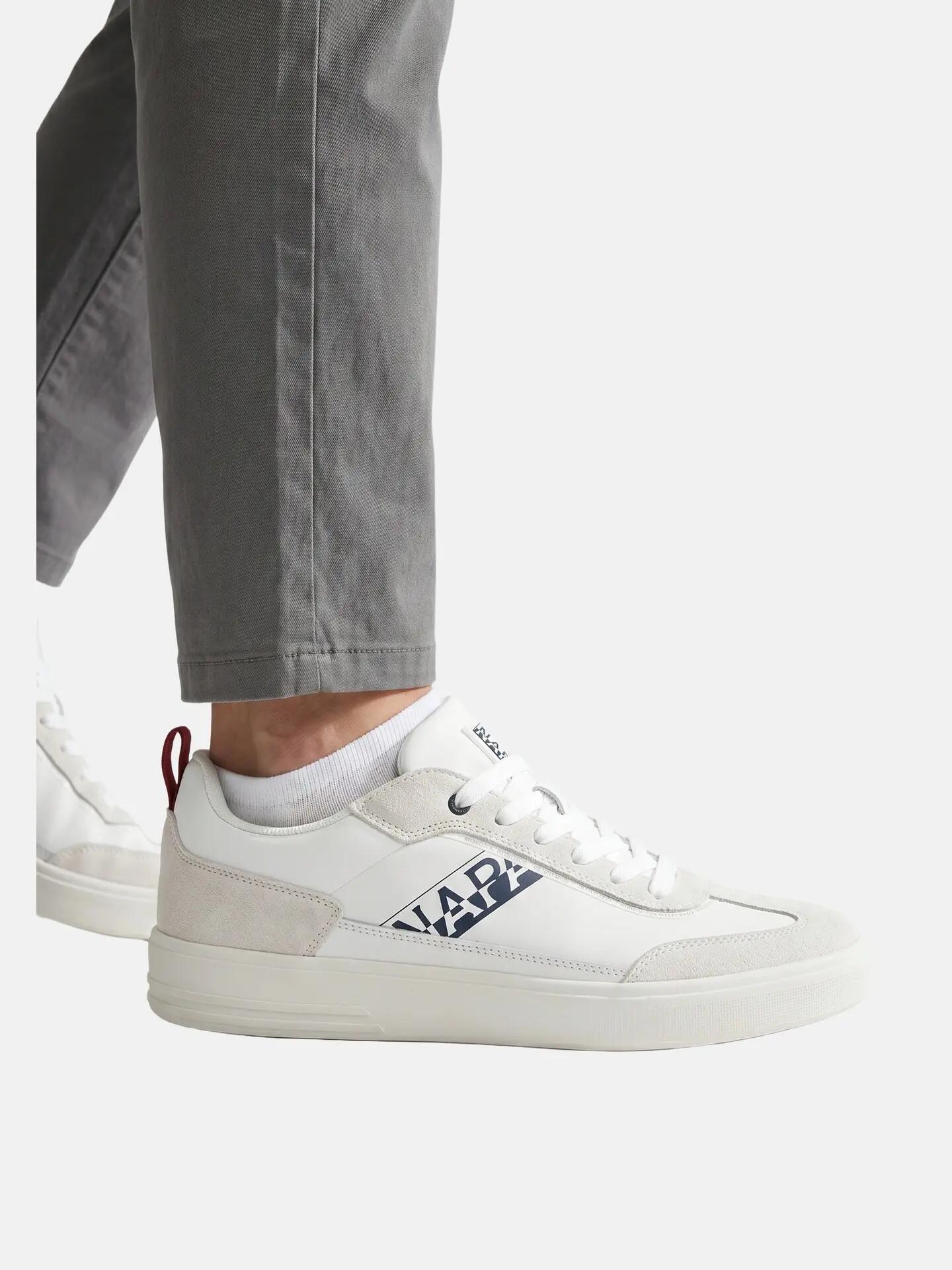 Napapijri heren sneakers platform wit met veters - Casual 6/7