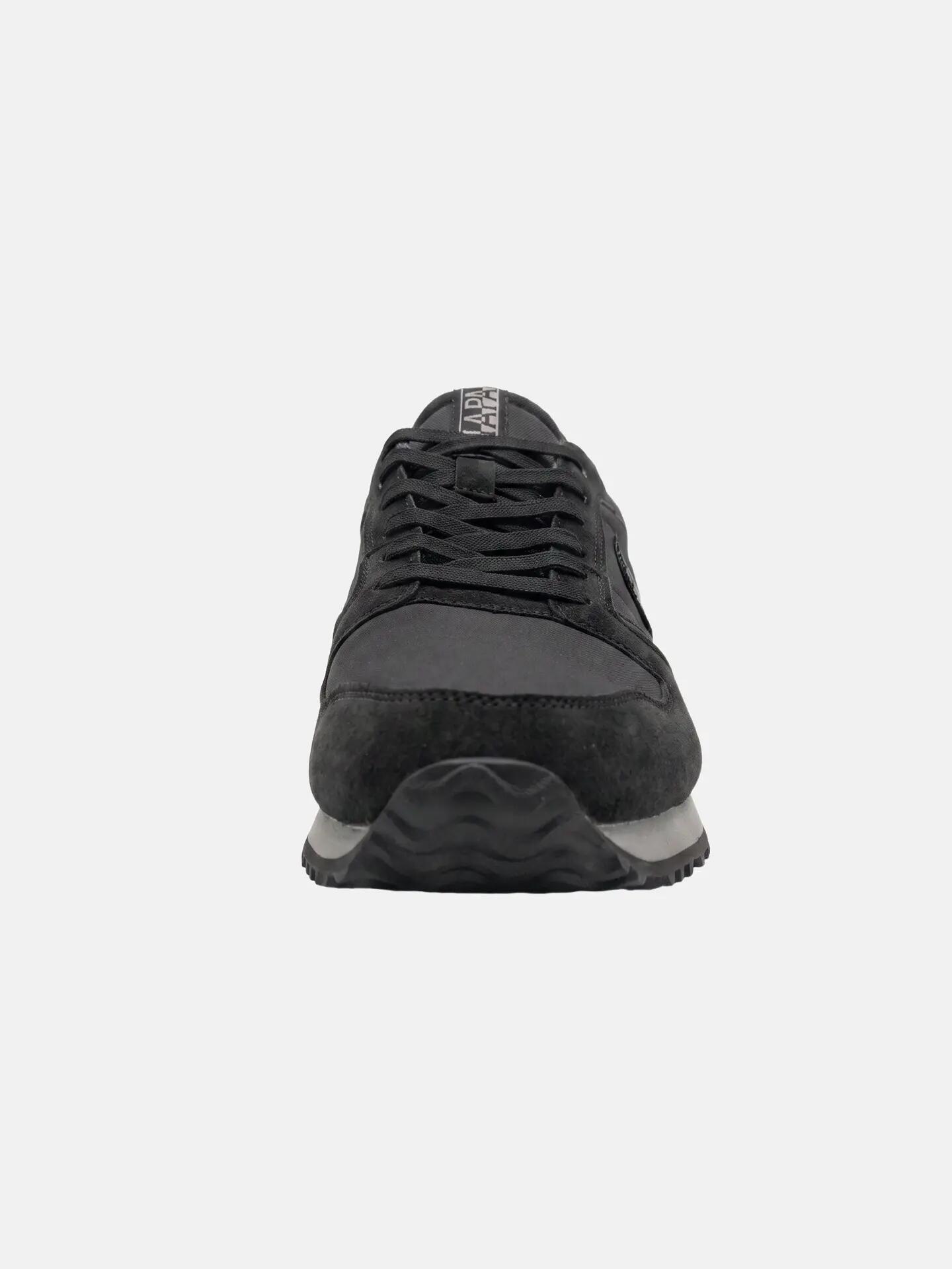 Sneakers Napapijri bărbați negru cu șireturi - Platform casual 5/6