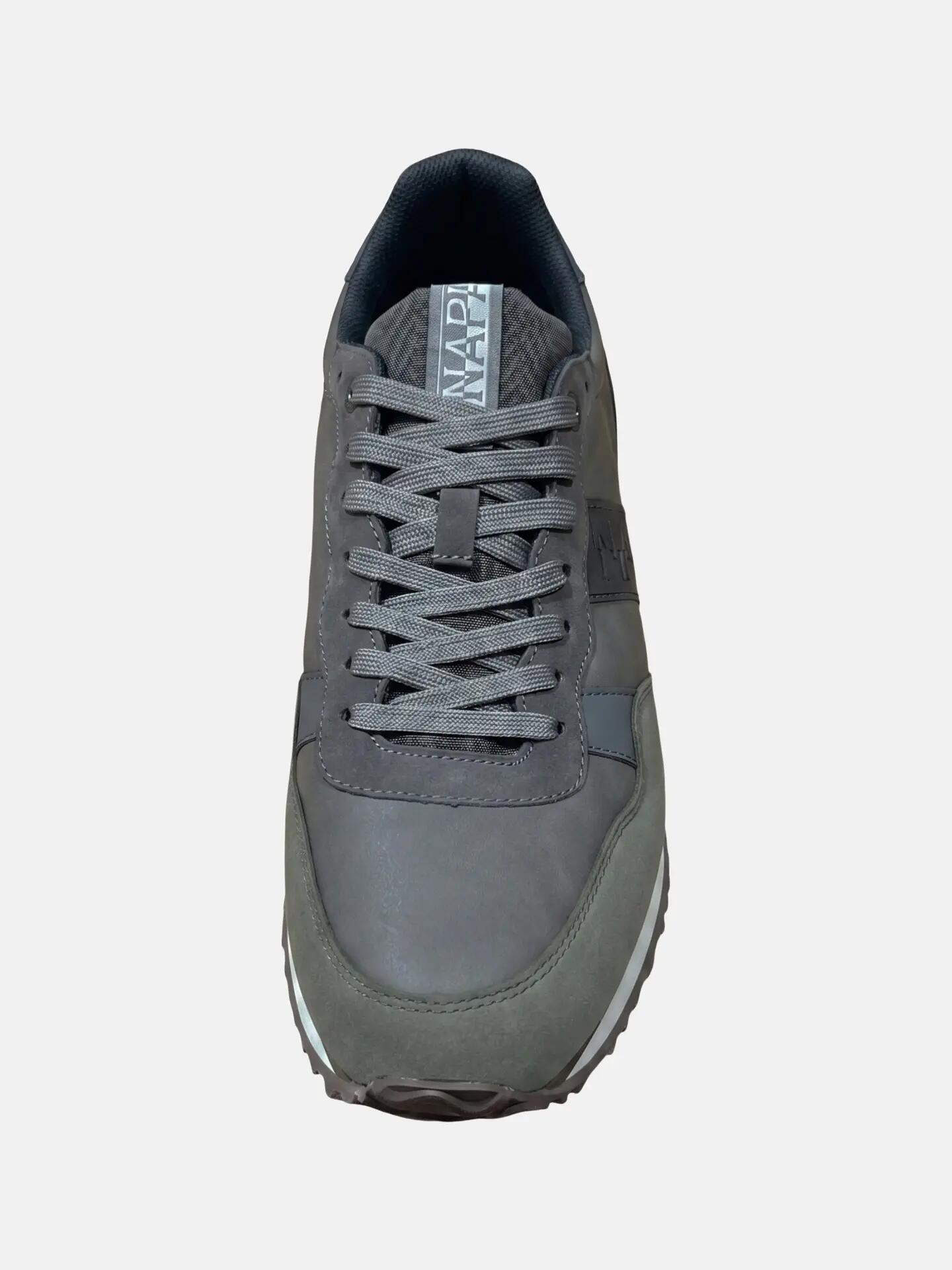 Adidași Napapijri bărbați gri cu șireturi - Casual platform 5/7