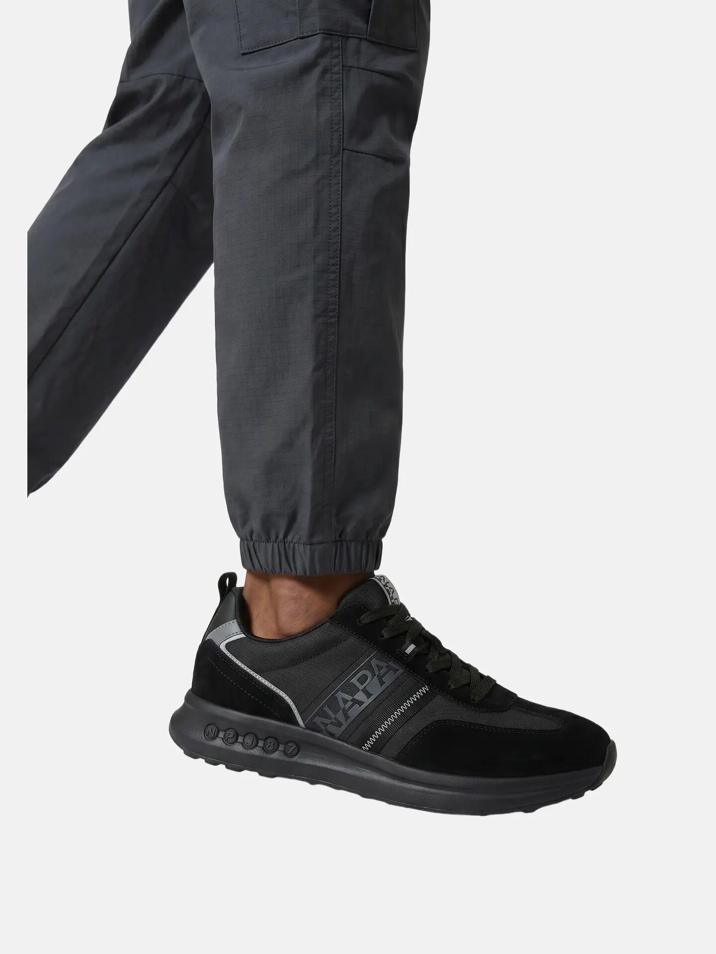 Adidași Napapijri Bărbați Negri cu Șireturi - Design Hibrid Casual 6/7